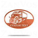 Semi Truck Monogram V7