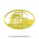 Semi Truck Monogram V7