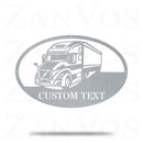 Semi Truck Monogram V7