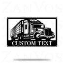 Semi Truck Monogram V6