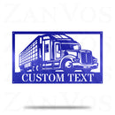 Semi Truck Monogram V6