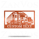 Semi Truck Monogram V6