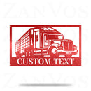 Semi Truck Monogram V6