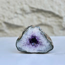 Semi precious stones, natural purple crystal