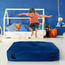47 x 35.5 Inch Crash Pad Sensory Mat with Foam Blocks and Washable Cover by LJGDeals