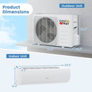 Serie EchoCool aire acondicionado split 23000 BTU 208/230V con Bomba de Calor by DirectDeals