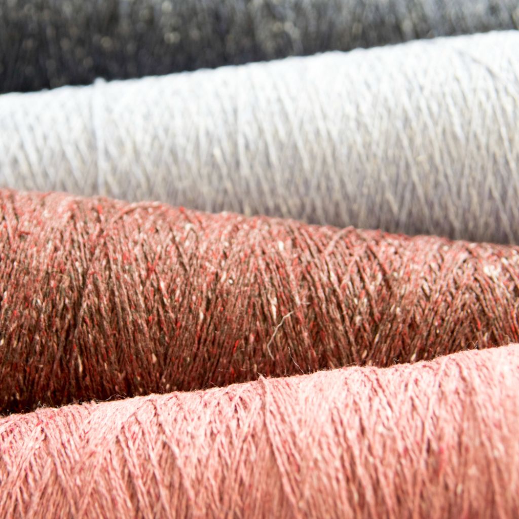 Organic Silk Noil Weaving Yarn Cone, photo 4 of 28