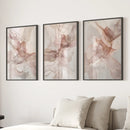 Neutral Abstract Set of 3 Prints Wall Art Decor by Wall Art Set