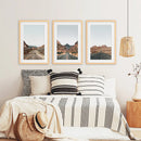 USA Travel Wall Art Set. Roads of Utah, Nevada, Colorado by Wall Art Set