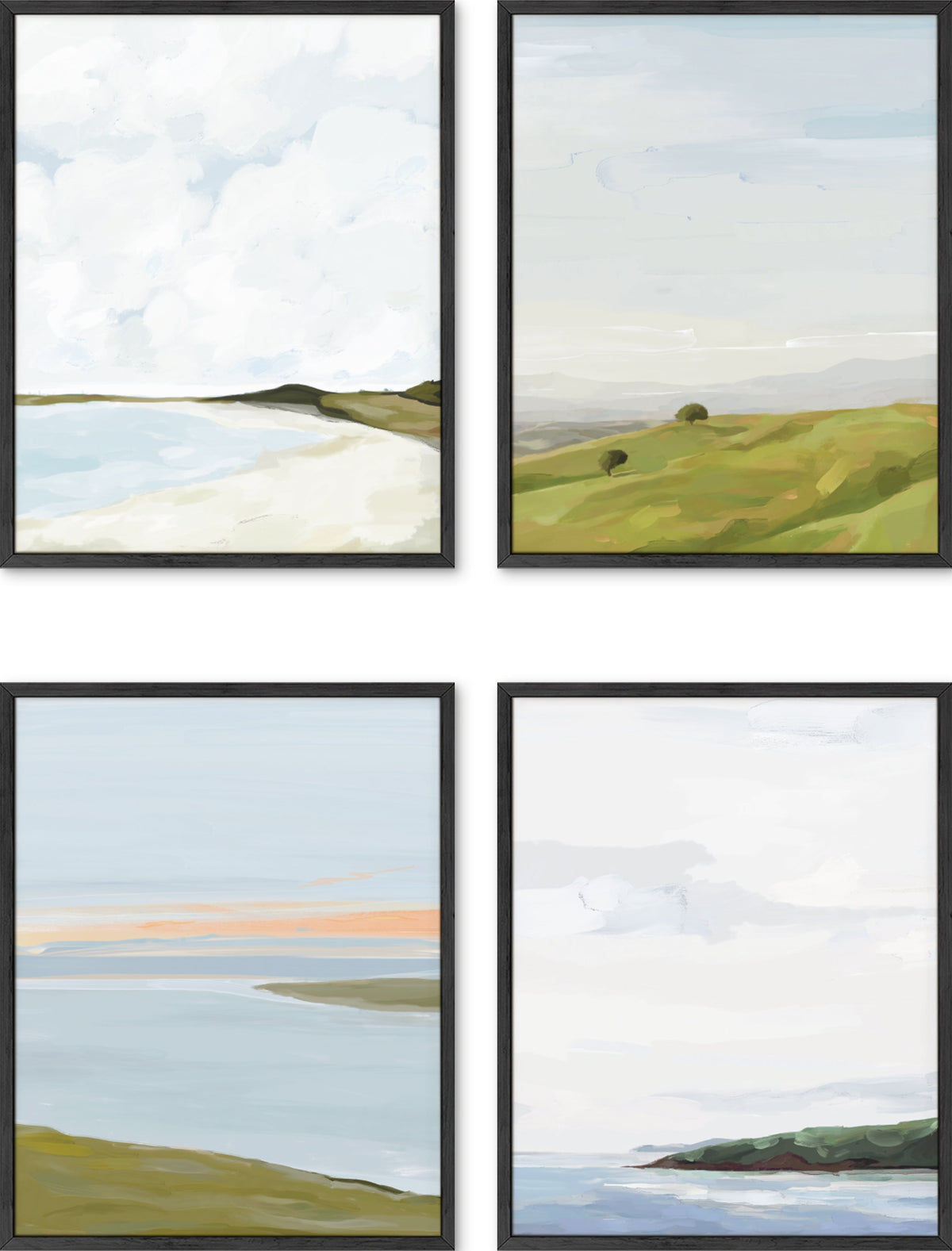 Oil painting scenery