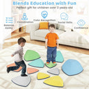 Set of 11 Stepping Stones for Kids Non-Slip Balance Stones with Storage Bag by LJGDeals