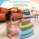 Set of 11 Stepping Stones for Kids Non-Slip Balance Stones with Storage Bag