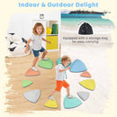 Set of 11 Stepping Stones for Kids Non-Slip Balance Stones with Storage Bag by LJGDeals