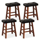 Set of 2 Modern Backless Bar Stools with Padded Cushion by LJGDeals
