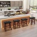 Set of 2 Modern Backless Bar Stools with Padded Cushion by LJGDeals