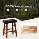 Set of 2 Modern Backless Bar Stools with Padded Cushion by LJGDeals