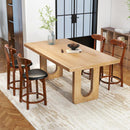 24-Inch Upholstered Counter Height Dining Chairs, Set of 2 by LJGDeals