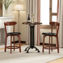 24-Inch Upholstered Counter Height Dining Chairs, Set of 2 by DirectDeals