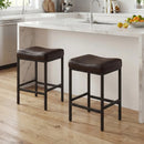 Set of 2 25 Inch Counter Height Bar Chairs for Kitchen Island by LJGDeals