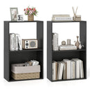 3-Tier Bookshelf with Open Storage - Set of 2 by DirectDeals
