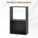 3-Tier Bookshelf with Open Storage - Set of 2 by DirectDeals