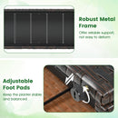 Set of 2 49 Inch Raised Garden Bed with Trellis and Wicker Planter Box