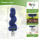 Artificial Spiral Topiary Trees 36" with Ground Spikes Set of 2 by LJGDeals