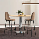 29.5 Inches High Back Bar Stools Set of 2 by LJGDeals