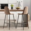29.5 Inches High Back Bar Stools Set of 2 by LJGDeals