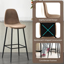 29.5 Inches High Back Bar Stools Set of 2 by LJGDeals