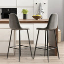 29.5 Inches High Back Bar Stools Set of 2 by LJGDeals
