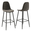 29.5 Inches High Back Bar Stools Set of 2 by LJGDeals