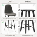 29.5 Inches High Back Bar Stools Set of 2 by LJGDeals