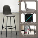 29.5 Inches High Back Bar Stools Set of 2 by LJGDeals