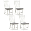 Set of 2 Dining Chairs Kitchen Side Chair with Solid Wood Legs by LJGDeals