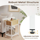 End Table Set with Charging Station & Hidden Compartment by DirectDeals