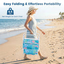 Folding Beach Chairs Set of 2 with Padded Seat by LJGDeals