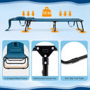Set of 2 Folding Face Down Tanning Chair with Face Hole 3 Removable Pillows by LJGDeals