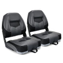 Set of 2 Folding Low Back Fishing Boat Seat by LJGDeals