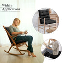 High Back Chair Cushion Set with Adjustable Height (2-Pack) by DirectDeals
