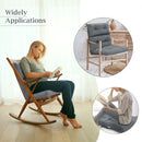 High Back Chair Cushion Set with Adjustable Height (2-Pack) by DirectDeals