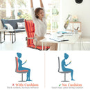 High Back Chair Cushion Set with Adjustable Height (2-Pack) by DirectDeals