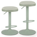 Adjustable Bar Stools Set of 2 with Padded Seat