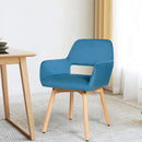 Set of 2 Modern Accent Armchairs by DirectDeals