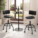 Swivel Bar Stool with Backrest - Height Adjustable by LJGDeals