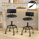 Swivel Bar Stool with Backrest - Height Adjustable by LJGDeals