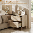 Wooden End Tables Set of 2 with Storage Drawers by LJGDeals