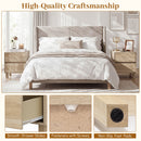 Wooden End Tables Set of 2 with Storage Drawers by DirectDeals