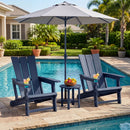Adirondack Chairs Set of 2 with Cup Holders by DirectDeals