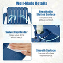 Folding Adirondack Chairs Set of 2 with Adjustable Backrest by LJGDeals